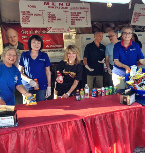 Volunteer Concession Table